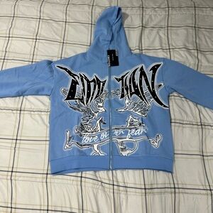 MIXED EMOTIONS ZIP-HOODIE